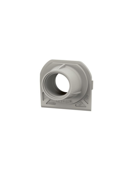 Embout presse-étoupe de remplacement pour boîtier saillie étanche Plexo 1 entrée filetage ISO20 gris LEGRAND 069660L