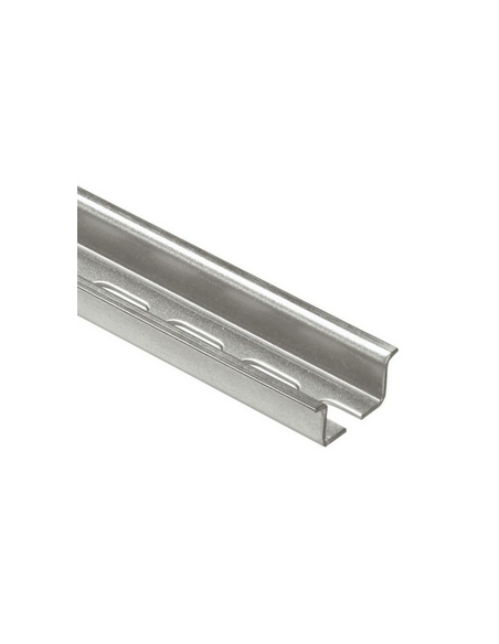 Rail DIN symétrique avec oblongs à couper profondeur 15mm longueur 2m LEGRAND 047723