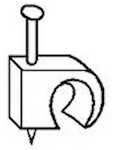 100 Attaches Multifix noires protégées ultraviolets pour câbles Ø7mm à Ø10mm LEGRAND 031584 2