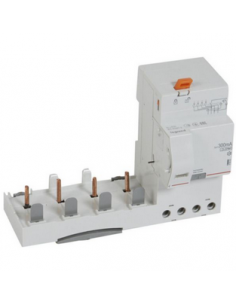 Bloc différentiel adaptable à vis DX³ pour disjoncteur 1,5 module par pôle 4 Pôles 400V 63A type F 300mA LEGRAND 410640 2