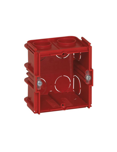 Boîte monoposte Batibox pour maçonnerie 1 poste carrée associable profondeur 50mm LEGRAND 080151
