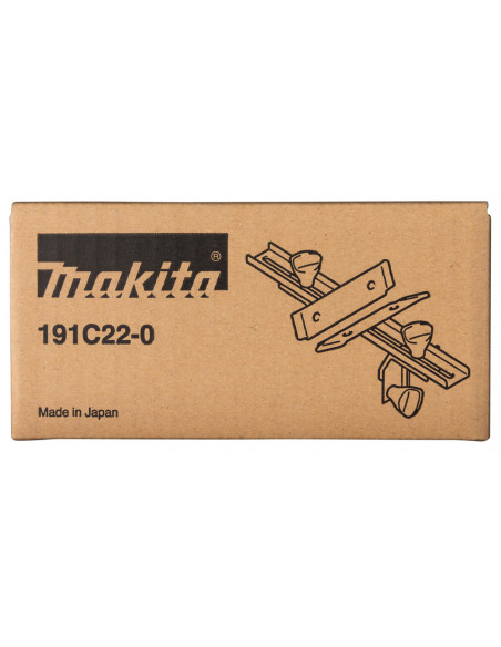 Guide de chanfreinage pour rabot DKP181 MAKITA 191C22-0