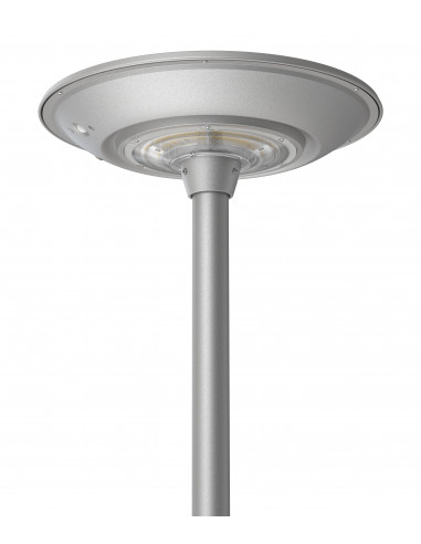 HY49 Lanterne rond 3000K 20W 2200lm 64000h 160° IP65 IK07 IRC 80 classe 1 ARIC 51777