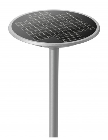 HY49 Lanterne rond 3000K 20W 2200lm 64000h 160° IP65 IK07 IRC 80 classe 1 ARIC 51777