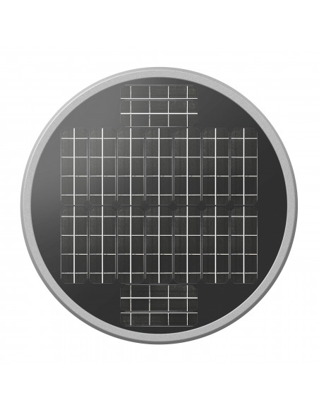 HY49 Lanterne rond 3000K 20W 2200lm 64000h 160° IP65 IK07 IRC 80 classe 1 ARIC 51777