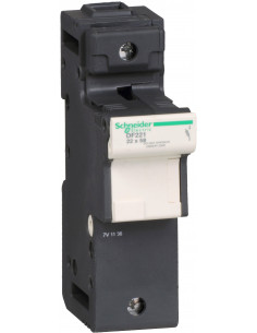 TeSys porte-fusible 1 Pôle 125A pour fusible 22x58mm SCHNEIDER DF221
