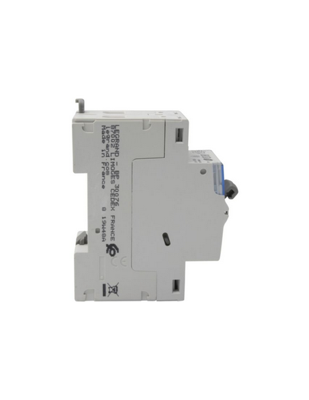 Interrupteur différentiel DX³-ID arrivée haute et départ bas à vis 2 Pôles 230V~ 25A type F HPI 30mA 2 modules LEGRAND 411590