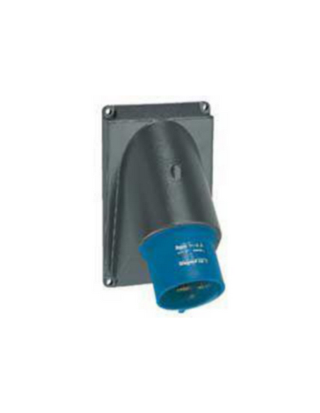 Socle Fiche inclinée Hypra IP44 16A 250V 2P+T plastique LEGRAND 052172