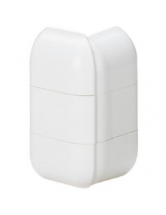 Angle extérieur variable pour plinthe DLPlus 120x20mm blanc LEGRAND 033666