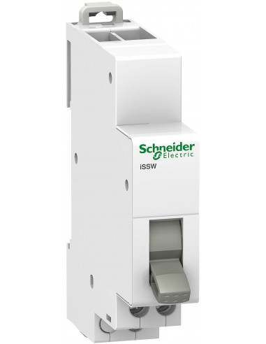 Acti9 iSSW commutateur 2 positions 1 NO + 1 NF 20A 230V SCHNEIDER A9E18072