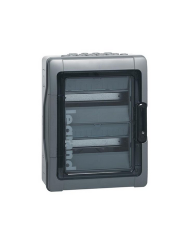 Coffret étanche Plexo³ pour photovoltaïque à équiper 2 rangées de 12 modules 1000V LEGRAND 414034