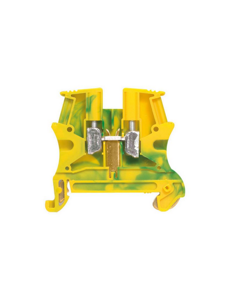 Bloc de jonction conducteur de protection à vis viking 3 avec 1 jonction 1 entrée 1 sortie section 2,5mm² pas 5mm LEGRAND 037170