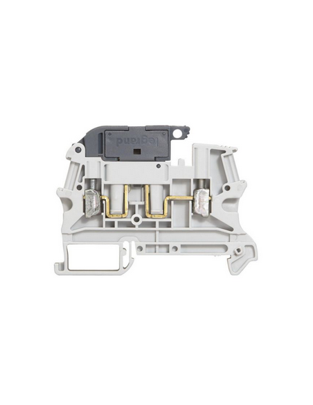 Bloc de jonction sectionnable à vis viking 3 avec 1 jonction pour cartouche fusible 5x20 Avec préhenseur LEGRAND 037181