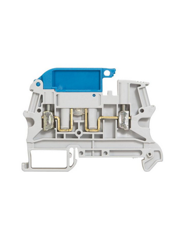 Bloc de jonction sectionnable à vis viking 3 avec 1 jonction pour circuit de neutre avec préhenseur bleu LEGRAND 037182