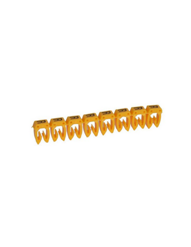 300 Repères CAB 3 pour filerie 1,5mm² à 2,5mm² avec lettre majuscule R LEGRAND 038347