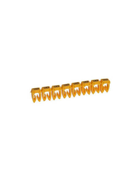 300 Repères CAB 3 pour filerie 1,5mm² à 2,5mm² avec lettre majuscule R LEGRAND 038347