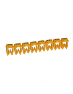 300 Repères CAB 3 pour filerie 1,5mm² à 2,5mm² avec lettre majuscule E LEGRAND 038334 2