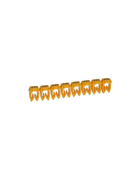 300 Repères CAB 3 pour filerie 1,5mm² à 2,5mm² avec lettre majuscule E LEGRAND 038334