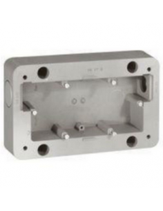 Cadre saillie 2 postes Soliroc IK10 Horizontal ou Vertical LEGRAND 077892