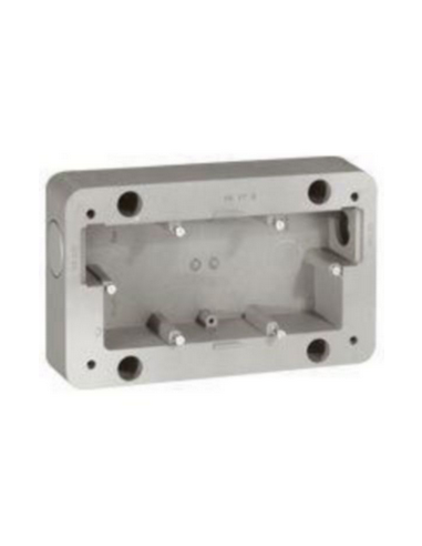 Cadre saillie 2 postes Soliroc IK10 Horizontal ou Vertical LEGRAND 077892