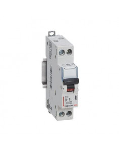 Disjoncteur DX³6000 arrivée haute et départ bas à vis U+N 230V~ 16A courbe B 1 module LEGRAND 407455 2