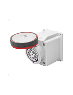 Socle de prise en saillie 10° 3P+N+T 63A 400V 6H GEWISS GW63453 2