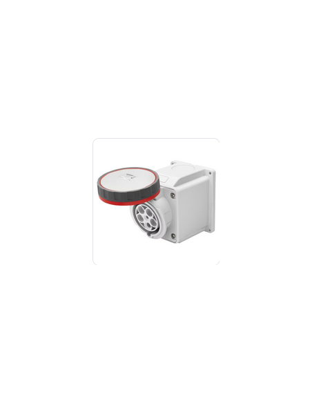 Socle de prise en saillie 10° 3P+N+T 63A 400V 6H GEWISS GW63453