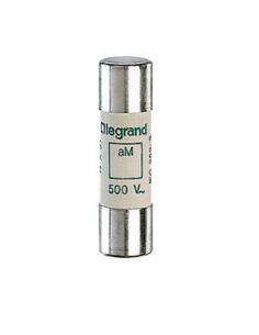 Cartouche industrielle cylindrique type aM 14x51mm sans percuteur 50A LEGRAND 014050 2