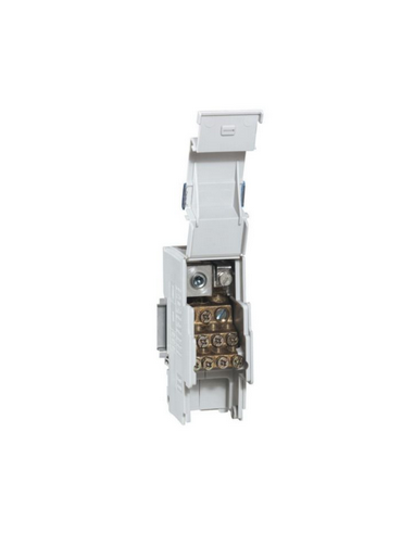 Répartiteur modulaire associable unipolaire 160A 13 connexions maximum par barreau 2 modules LEGRAND 004883