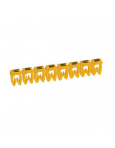 300 Repères CAB 3 pour filerie 1,5mm² à 2,5mm² avec lettre majuscule M LEGRAND 038342 2
