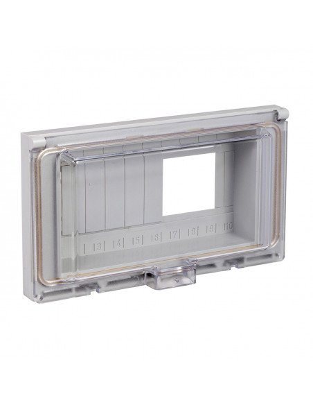 Prisma fenêtre à volet IP55 montage à travers porte 10 modules SCHNEIDER 14210