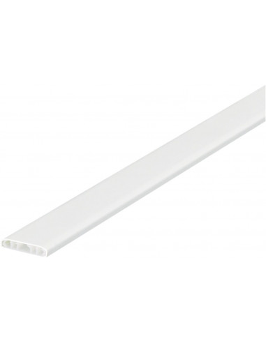 Moulure 6 x 30 mm pour point lumineux Pure HAGER ATA630009016