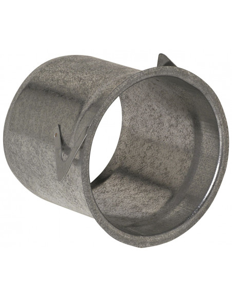Manchette tôle trident D125 mm longueur 130 mm ALDES 11012252