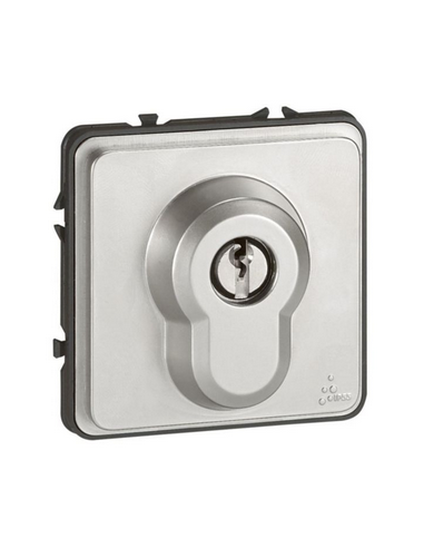 Poussoir à clé 3 positions 6A 250V~ Soliroc IK10 IP54 LEGRAND 077875