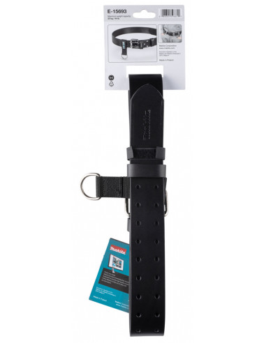 Ceinture Cuir noire HeavyWeight MAKITA E-15693