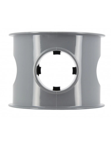 Selle de branchement 90° pour extension du réseau PVC mâle-femelle diamètre 100/40mm NICOLL SL104