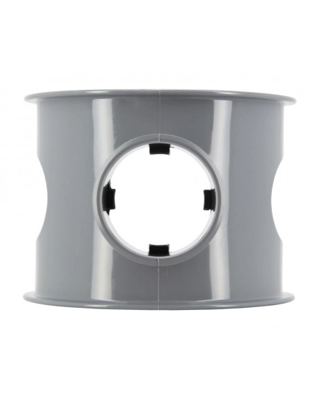 Selle de branchement 90° pour extension du réseau PVC mâle-femelle diamètre 100/40mm NICOLL SL104