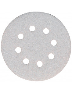 10 Disques abrasifs Ø 125 mm auto-agrippant 8 trous (multi-matériaux) Grain 120 MAKITA P-33386 2