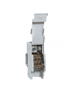 Répartiteur modulaire associable unipolaire 250A 11 connexions maximum par barreau 2 modules LEGRAND 004873 2