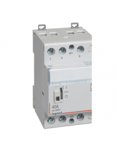 Contacteur de puissance CX³ bobine 230V~ 3 Pôles 400V~ 40A contact 3F 3 modules LEGRAND 412549 2