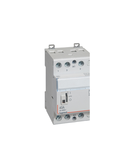 Contacteur de puissance CX³ bobine 230V~ 3 Pôles 400V~ 40A contact 3F 3 modules LEGRAND 412549