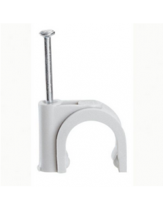 40 Attaches Fixfor grise RAL7035 pour câble rond Ø22mm LEGRAND 031535 2