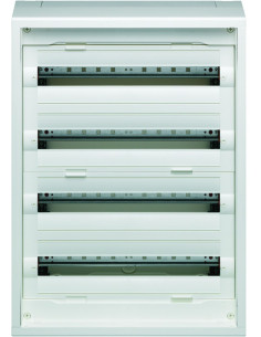 Coffret VegaD saillie 4 rangées 96 modules h750 HAGER FD42DN 2