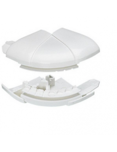 Angle extérieur pour goulottes DLP monobloc 35x80mm ou 35x105mm blanc LEGRAND 010621