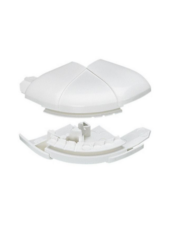Angle extérieur pour goulottes DLP monobloc 35x80mm ou 35x105mm blanc LEGRAND 010621