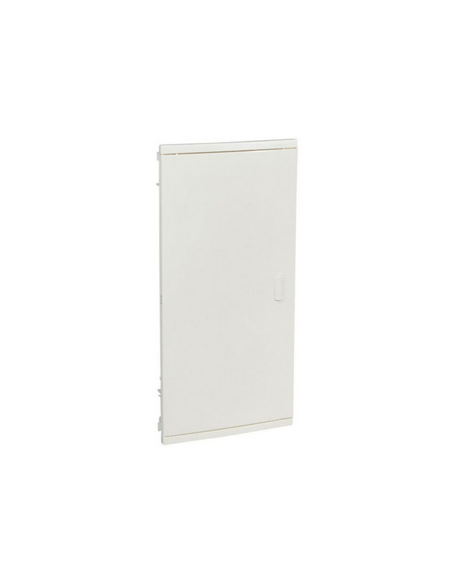 Coffret modulaire encastré 4 rangées 48+8 modules avec porte isolante galbée blanche LEGRAND 001514