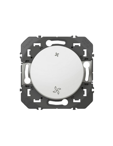 Interrupteur commande VMC dooxie finition blanc LEGRAND 600007