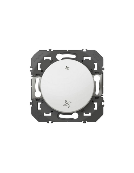 Interrupteur commande VMC dooxie finition blanc LEGRAND 600007