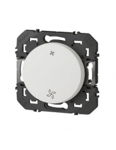 Interrupteur commande VMC dooxie finition blanc LEGRAND 600007