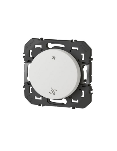 Interrupteur commande VMC dooxie finition blanc LEGRAND 600007